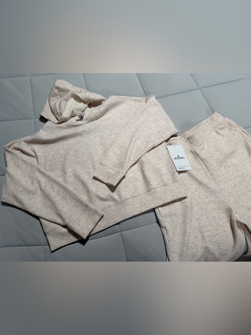 Jockey 2 piece set new with tags Large hoodie and gaucho pants